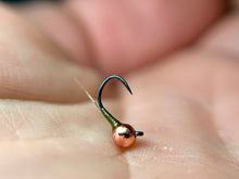 Load image into Gallery viewer, Natural Baetis perdigon (Light Olive)