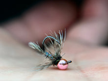 Load image into Gallery viewer, Pink Bead Soft Hackle Hares Ear