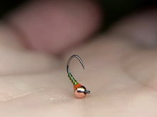 Load image into Gallery viewer, Hot Spot Zebra Midge(jig)-Mult. Colours