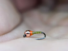 Load image into Gallery viewer, Hot Spot Zebra Midge(jig)-Mult. Colours
