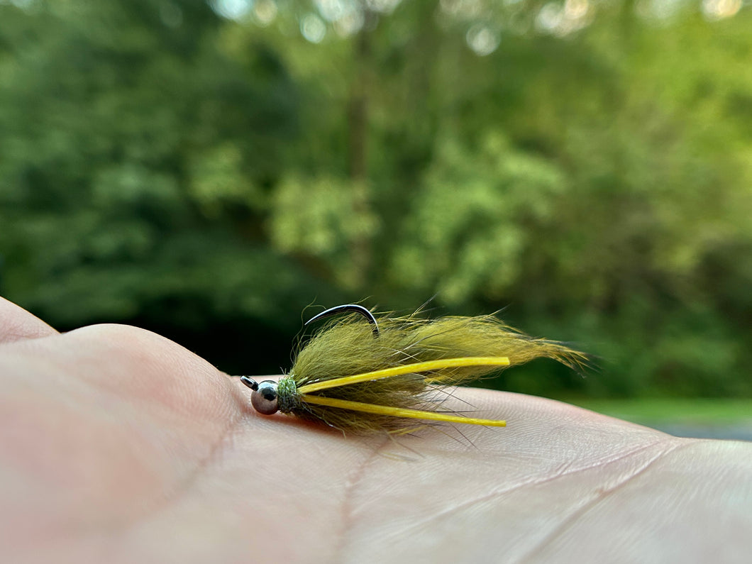 Jig Rubberleg Sculpin(hidden beads)