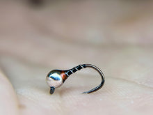 Load image into Gallery viewer, Hot Spot Zebra Midge(jig)-Mult. Colours
