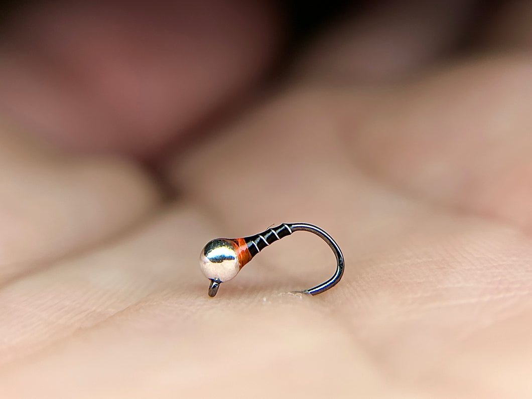 Hot Spot Zebra Midge(jig)-Mult. Colours