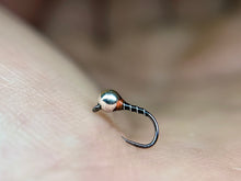 Load image into Gallery viewer, Hot Spot Zebra Midge(jig)-Mult. Colours
