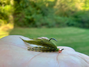Jig Rubber Leg Sculpin(hidden beads)